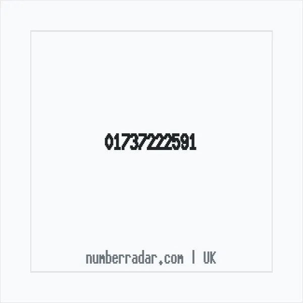 Reverse number check for +44 1737 222591 — who called me?