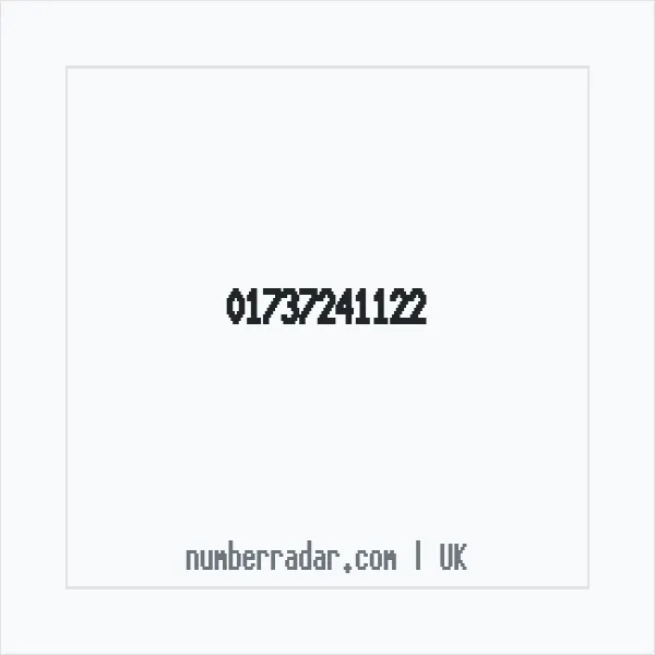 Reverse number check for +44 1737 241122 — who called me?