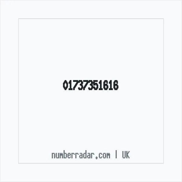 Reverse number check for +44 1737 351616 — who called me?