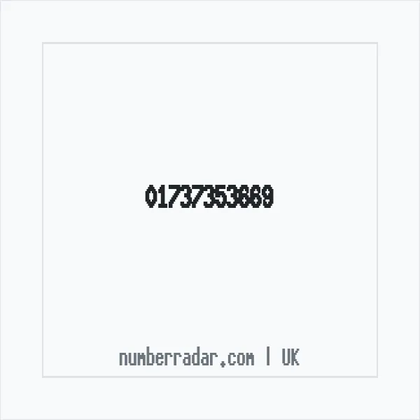 Reverse number check for +44 1737 353669 — who called me?