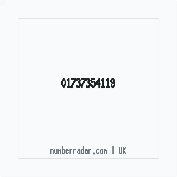 Reverse number check for +44 1737 354119 — who called me?