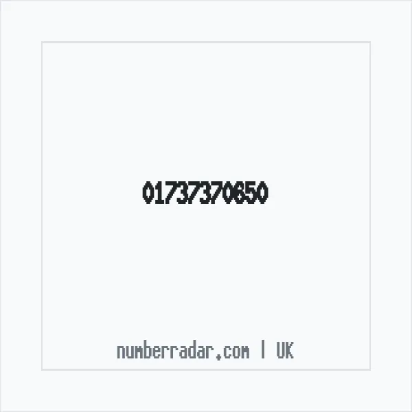 Reverse number check for +44 1737 370650 — who called me?