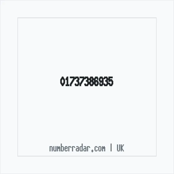 Reverse number check for +44 1737 386935 — who called me?