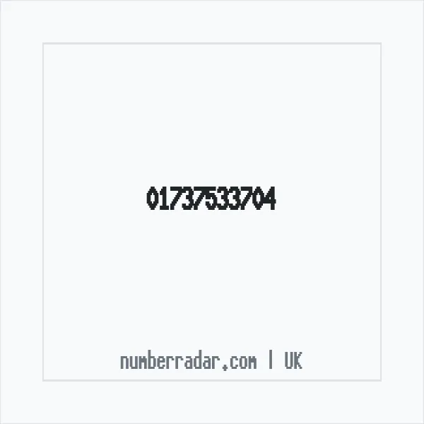 Reverse number check for +44 1737 533704 — who called me?