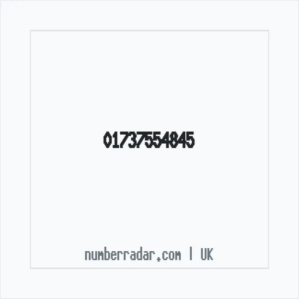 Reverse number check for +44 1737 554845 — who called me?