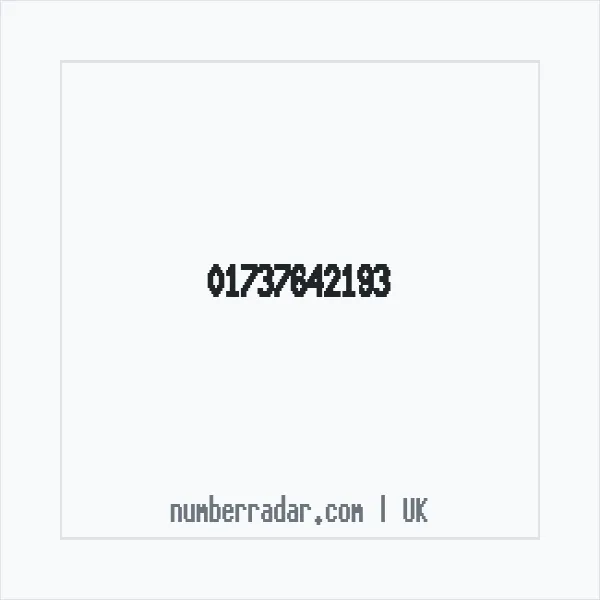 Reverse number check for +44 1737 642193 — who called me?