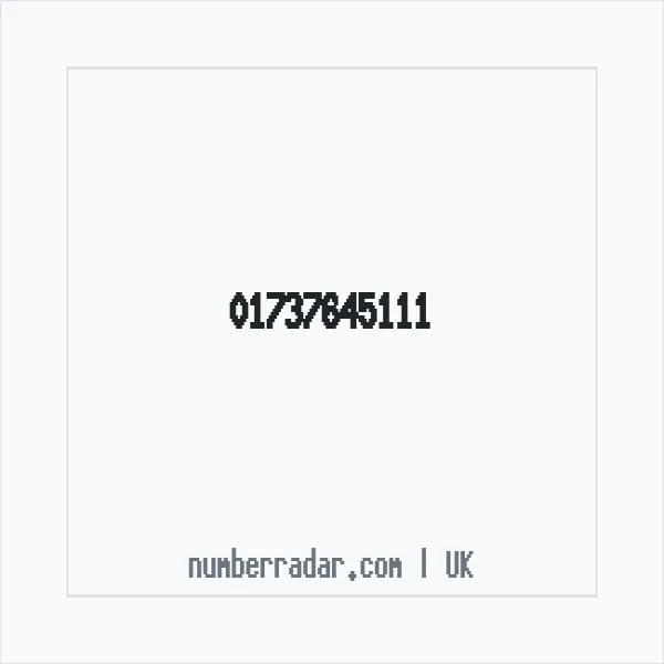 Reverse number check for +44 1737 645111 — who called me?