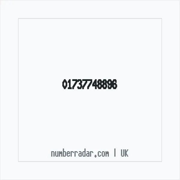 Reverse number check for +44 1737 748896 — who called me?