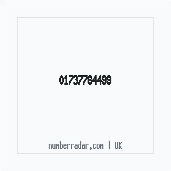 Reverse number check for +44 1737 764499 — who called me?