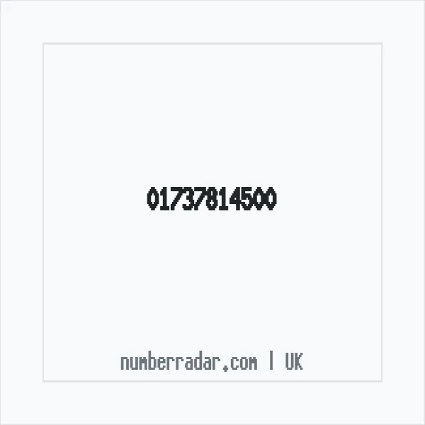 Reverse number check for +44 1737 814500 — who called me?
