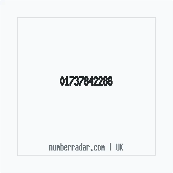 Reverse number check for +44 1737 842286 — who called me?