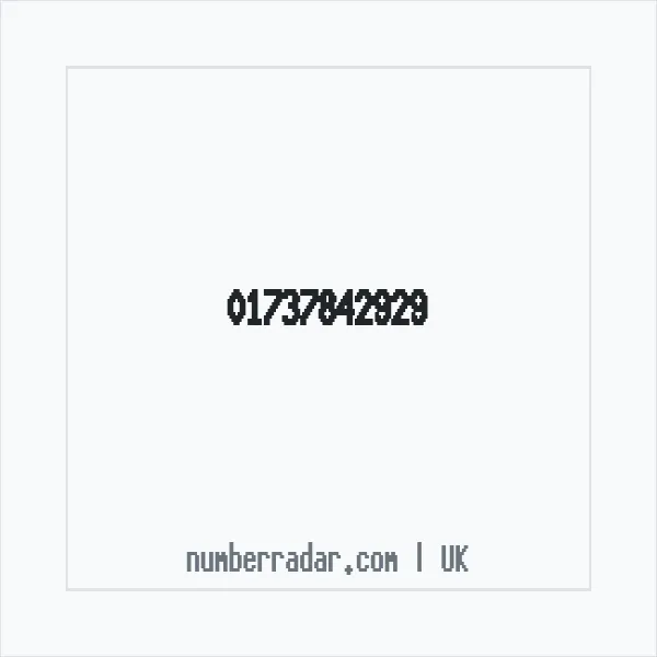 Reverse number check for +44 1737 842929 — who called me?