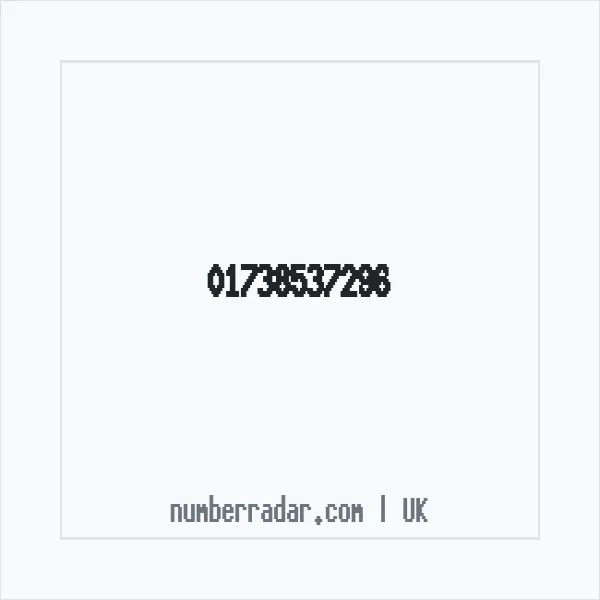 Reverse number check for +44 1738 537296 — who called me?
