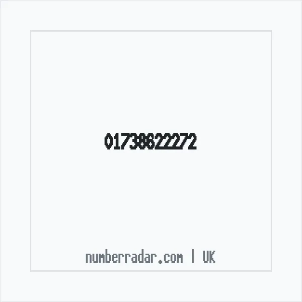 Reverse number check for +44 1738 622272 — who called me?