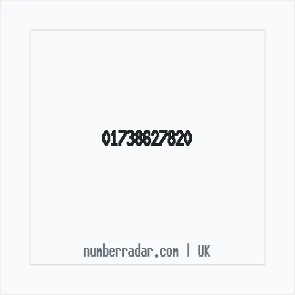 Reverse number check for +44 1738 627820 — who called me?
