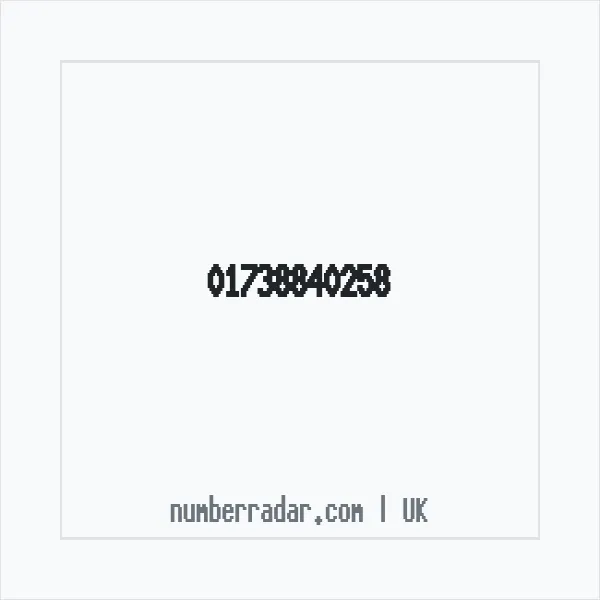 Reverse number check for +44 1738 840258 — who called me?