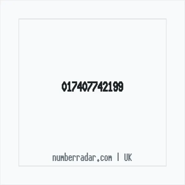 Reverse number check for +44 (1740) 774-219 — who called me?
