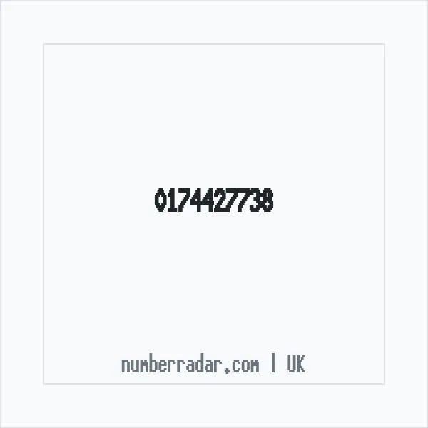 Reverse number check for +44 174427738 — who called me?