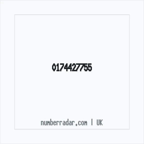 Reverse number check for +44 174427755 — who called me?