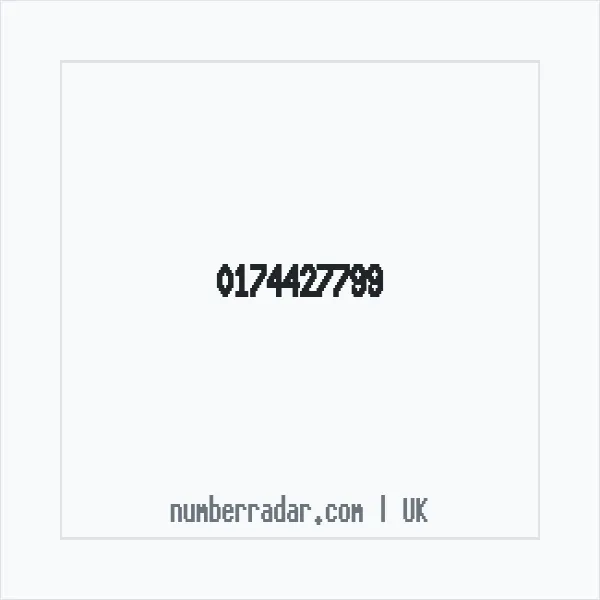 Reverse number check for +44 174427799 — who called me?