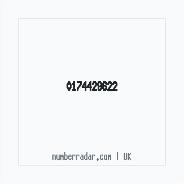 Reverse number check for +44 174429622 — who called me?