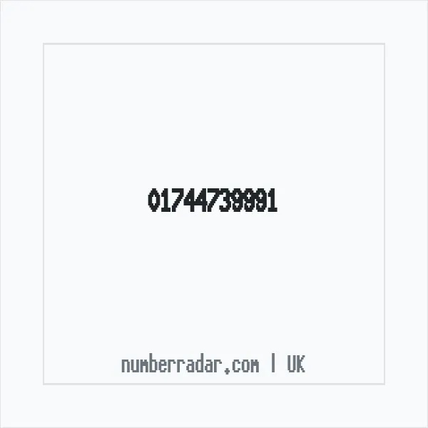 Reverse number check for +44 1744 739991 — who called me?