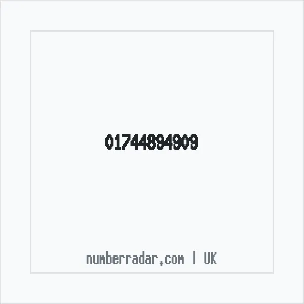 Reverse number check for +44 1744 894909 — who called me?