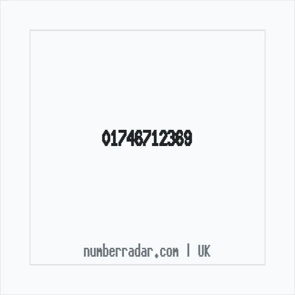 Reverse number check for +44 1746 712369 — who called me?