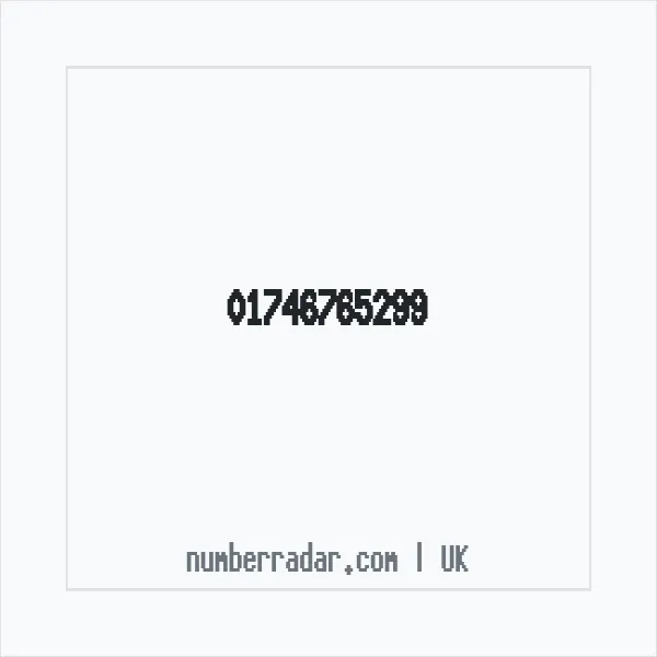Reverse number check for +44 1746 765299 — who called me?