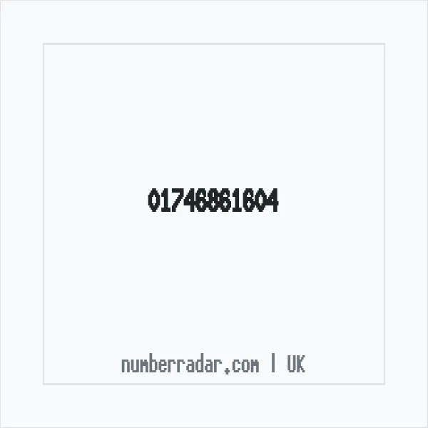 Reverse number check for +44 1746 861604 — who called me?
