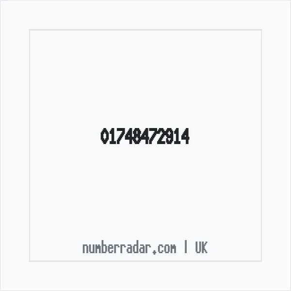 Reverse number check for +44 1748 472914 — who called me?