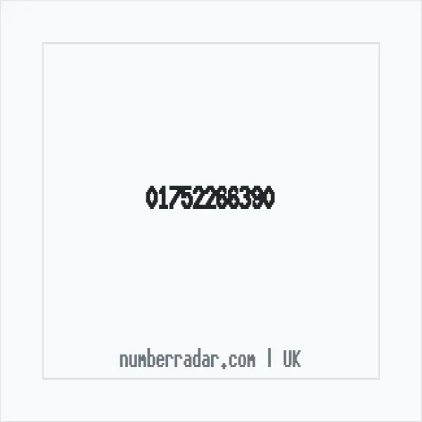 Reverse number check for +44 1752 266390 — who called me?