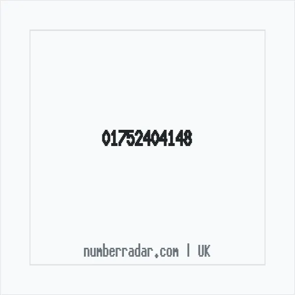 Reverse number check for +44 1752 404148 — who called me?