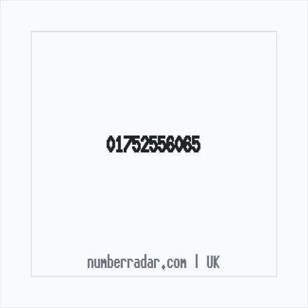 Reverse number check for +44 1752 556065 — who called me?