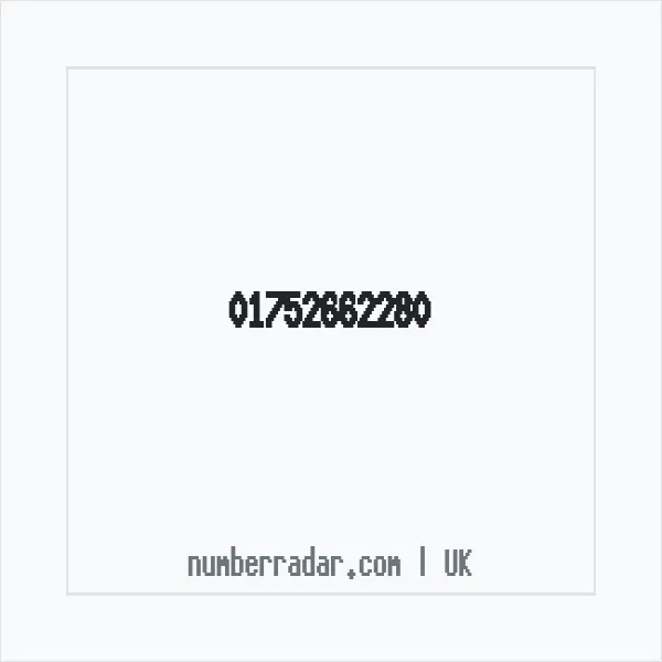 Reverse number check for +44 1752 662280 — who called me?
