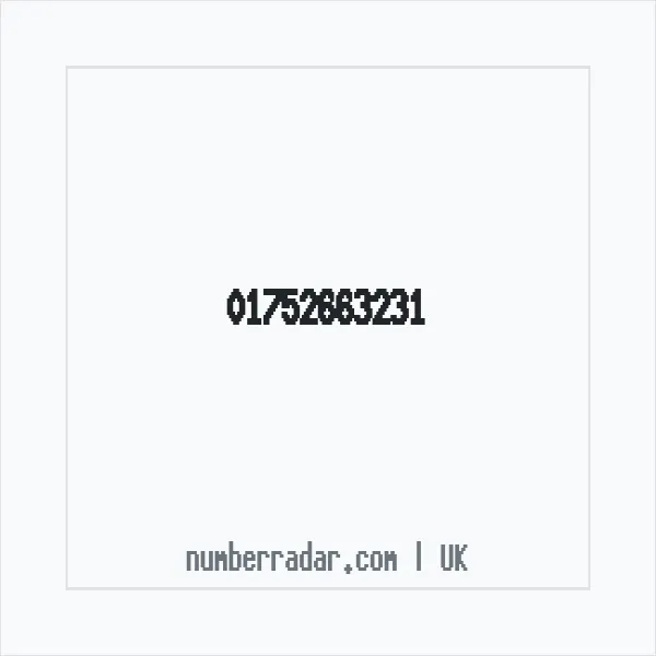 Reverse number check for +44 1752 663231 — who called me?