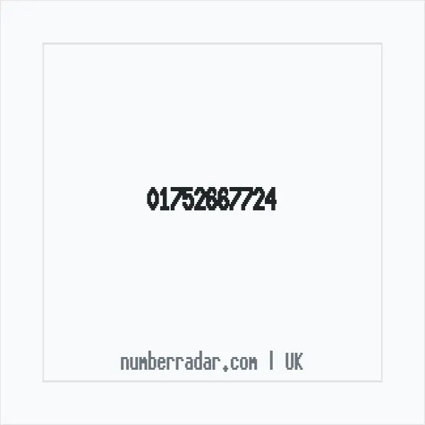 Reverse number check for +44 1752 667724 — who called me?