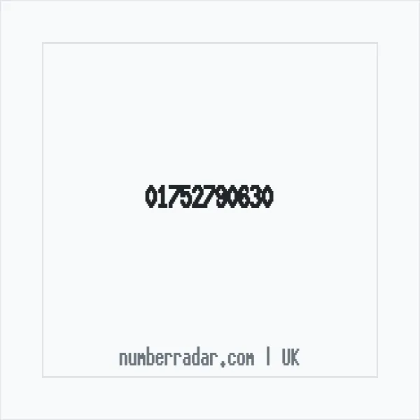 Reverse number check for +44 1752 790630 — who called me?
