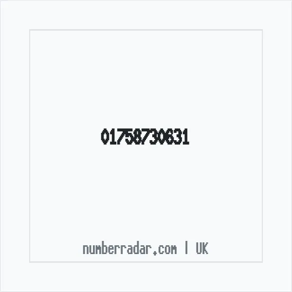 Reverse number check for +44 1758 730631 — who called me?
