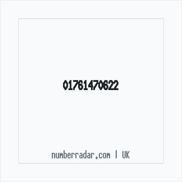 Reverse number check for +44 1761 470622 — who called me?