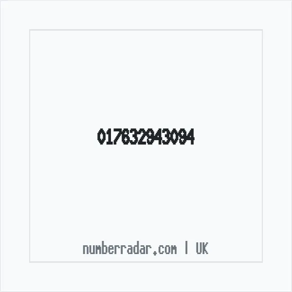 Reverse number check for +44 (1763) 294-309 — who called me?
