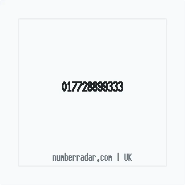 Reverse number check for +44 (1772) 889-933 — who called me?