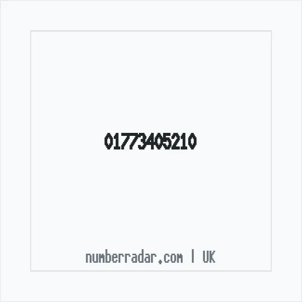 Reverse number check for +44 1773 405210 — who called me?