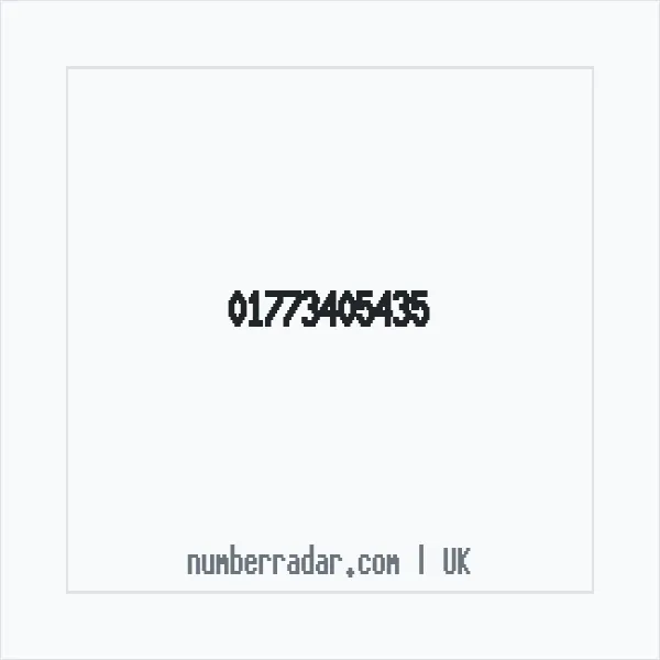 Reverse number check for +44 1773 405435 — who called me?