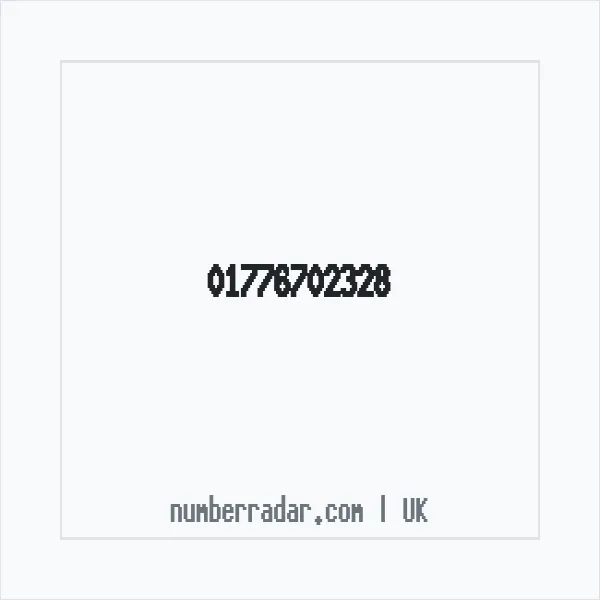 Reverse number check for +44 1776 702328 — who called me?