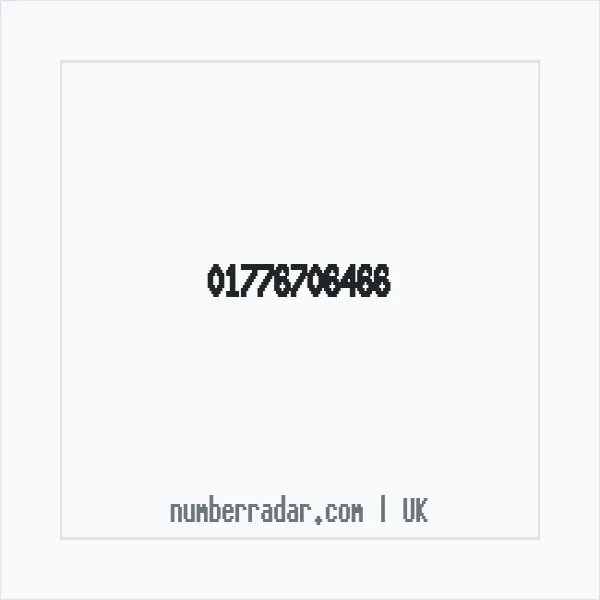 Reverse number check for +44 1776 706466 — who called me?