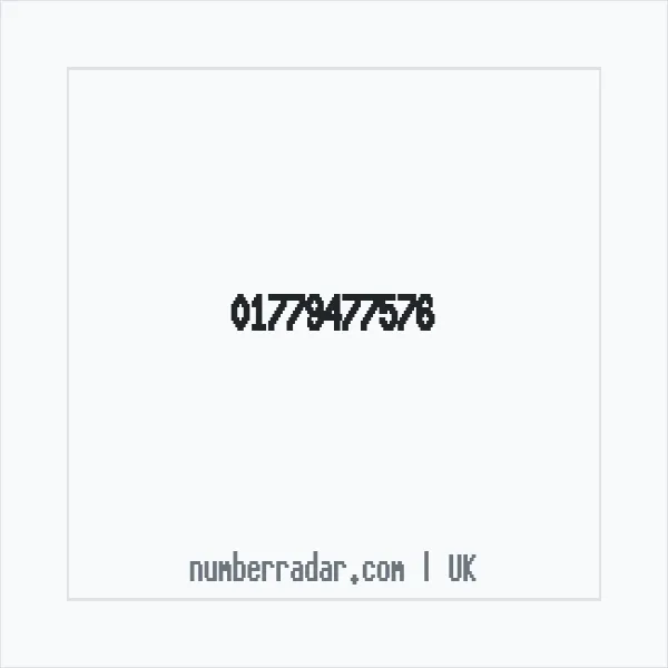 Reverse number check for +44 1779 477576 — who called me?