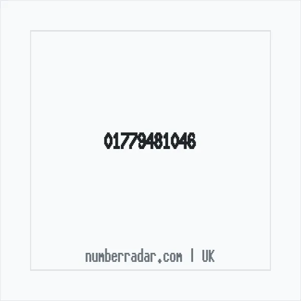 Reverse number check for +44 1779 481046 — who called me?