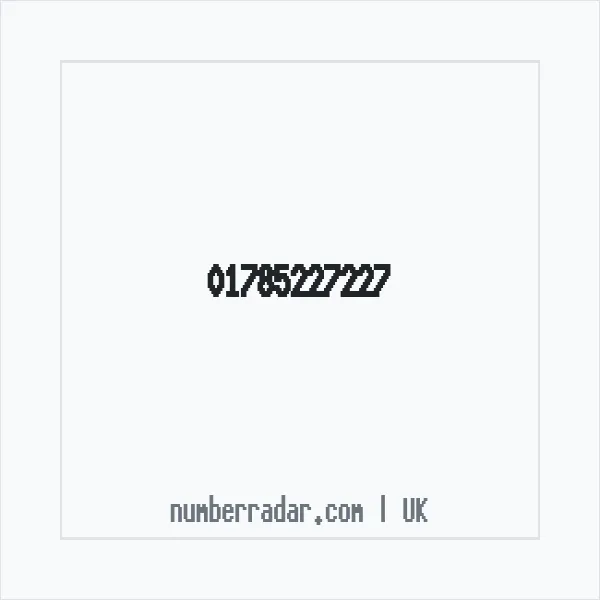 Reverse number check for +44 1785 227227 — who called me?