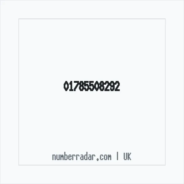 Reverse number check for +44 1785 508292 — who called me?